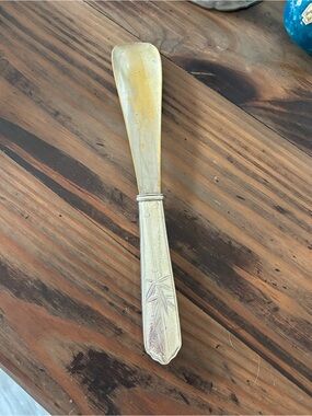 Vintage Silver Shoe Horn